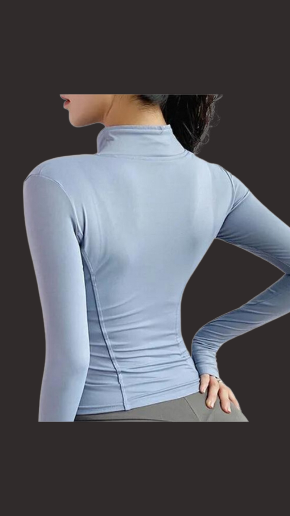 Just Modern Women's Sports Slim Fit Activewear Lightweight Gym Full Zip-up Running Workout Track Top Yoga Jacket.